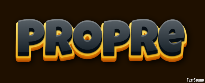 Propre Effet de Texte