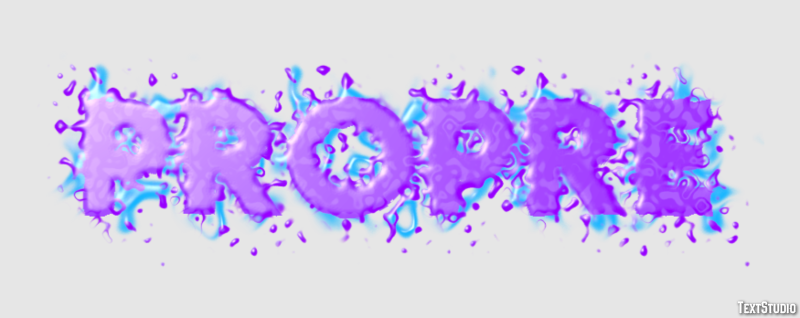 Propre Effet de Texte