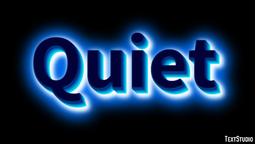 Quiet Tekst Effect