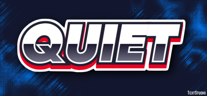 Quiet Tekst Effect