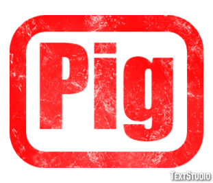 Pig Text Effect