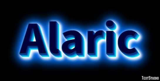Alaric Efekt tekstowy
