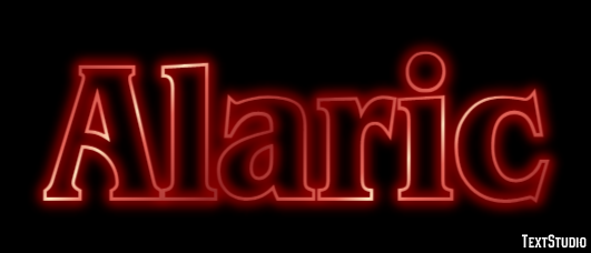 Alaric テキスト効果