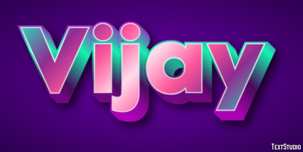 Vijay Efecto de Texto