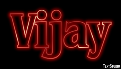 Vijay Efecto de Texto