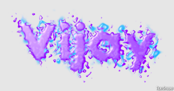 Vijay Efecto de Texto