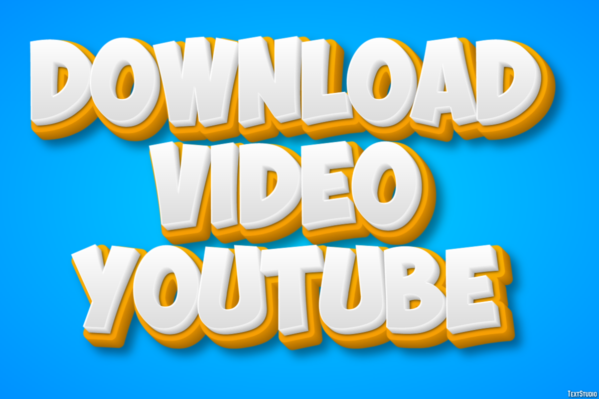 Download Video Youtube Metin efekti