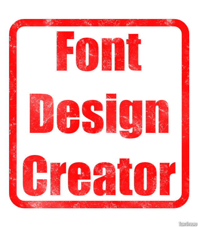 Font Design Creator Text effect