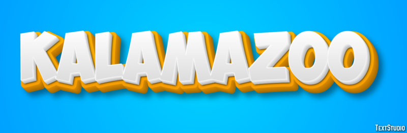 Kalamazoo Efecto de Texto