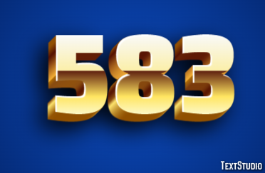 583 Text Effect