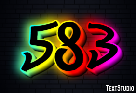 583 Text Effect