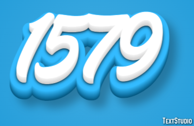 1579 Efekt tekstowy