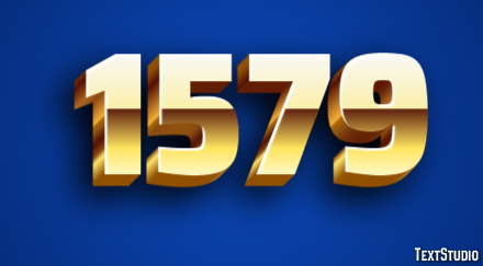1579 Эффект текста