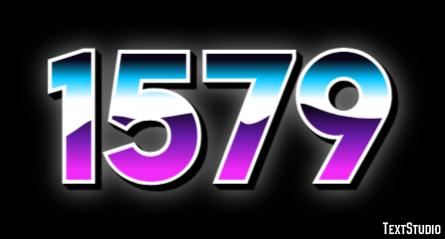 1579 テキスト効果