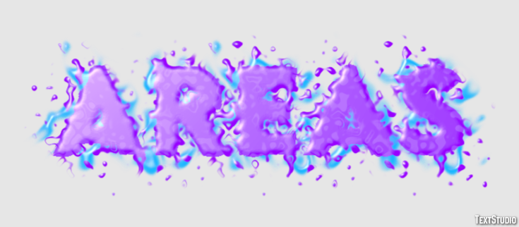 Areas Efecto de Texto