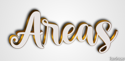 Areas Text Effect