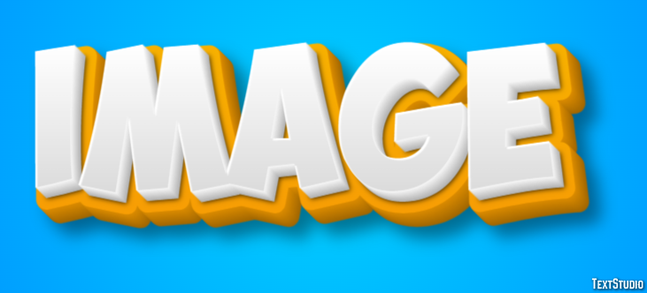 Image Text effect