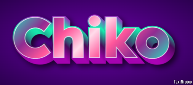 Chiko Text Effect