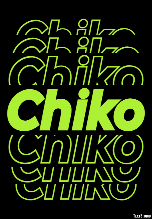 Chiko Text Effect