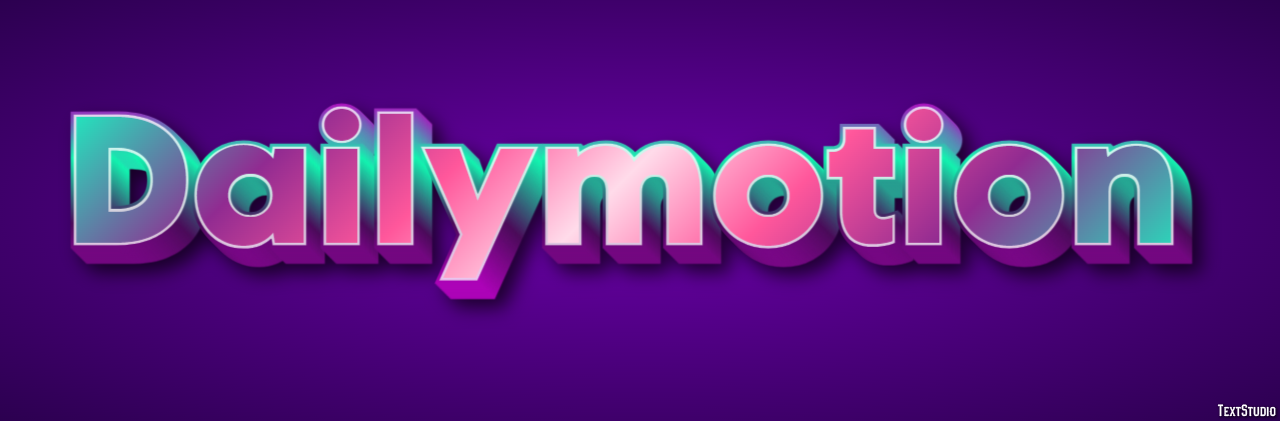 Dailymotion Text Effect