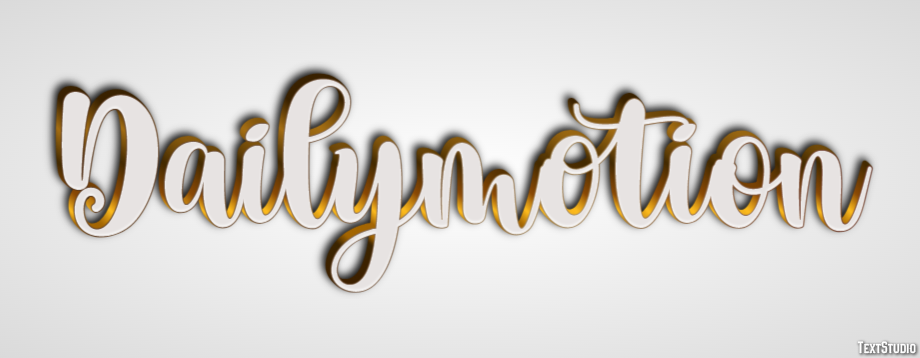 Dailymotion Text Effect