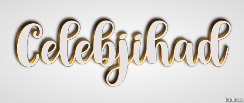 Celebjihad Efecto de Texto
