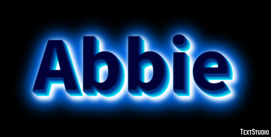 Abbie Text Effect