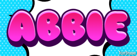 Abbie Text effect