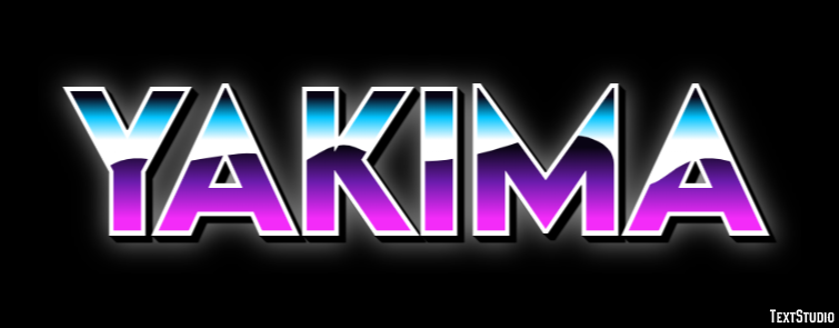 Yakima Efecto de Texto