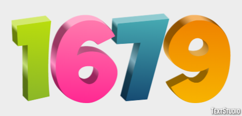 1679 Effetto testo