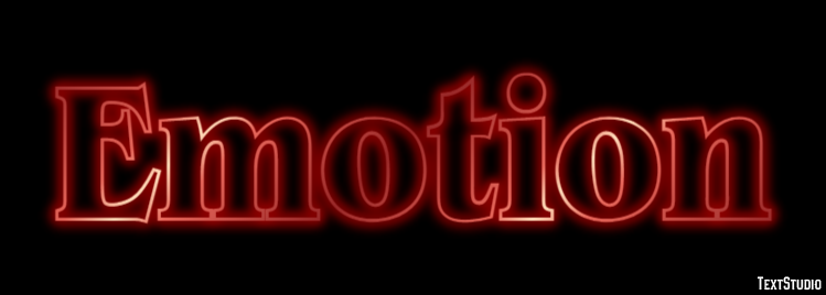 Emotion Efeito de texto