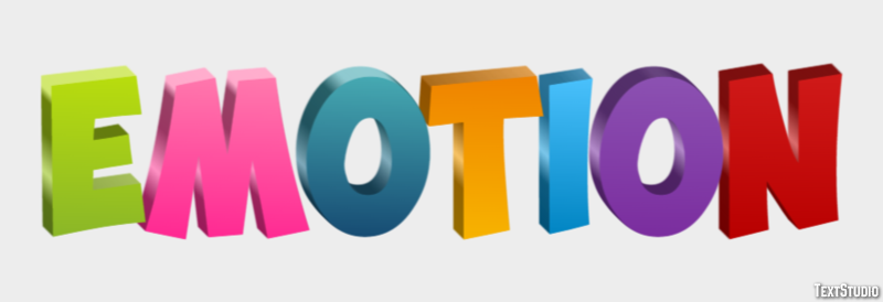 Emotion Text Effect