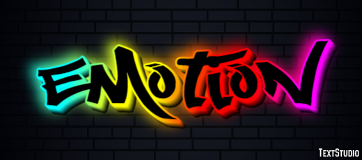 Emotion Text Effect