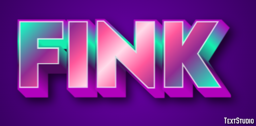 Fink Text Effect