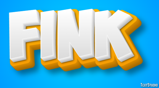 Fink Text Effect