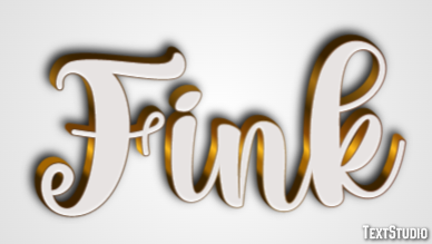 Fink Effetto testo