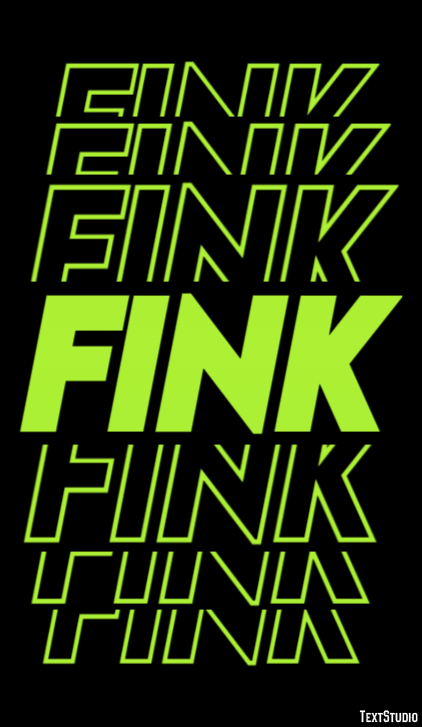 Fink Text Effect