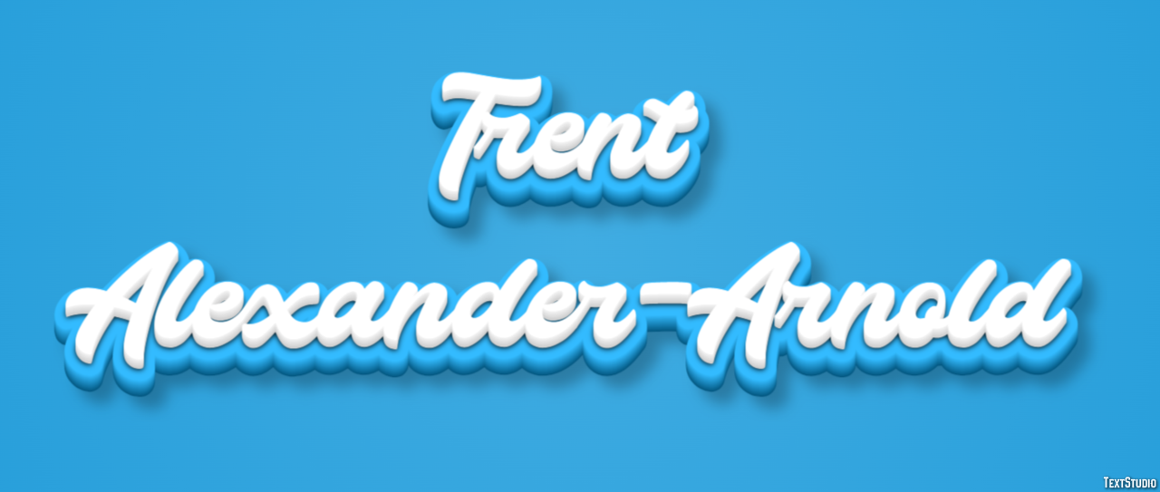 Trent Alexander-Arnold Efeito do texto