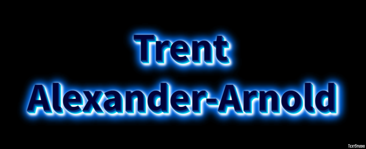 Trent Alexander-Arnold Efeito de texto
