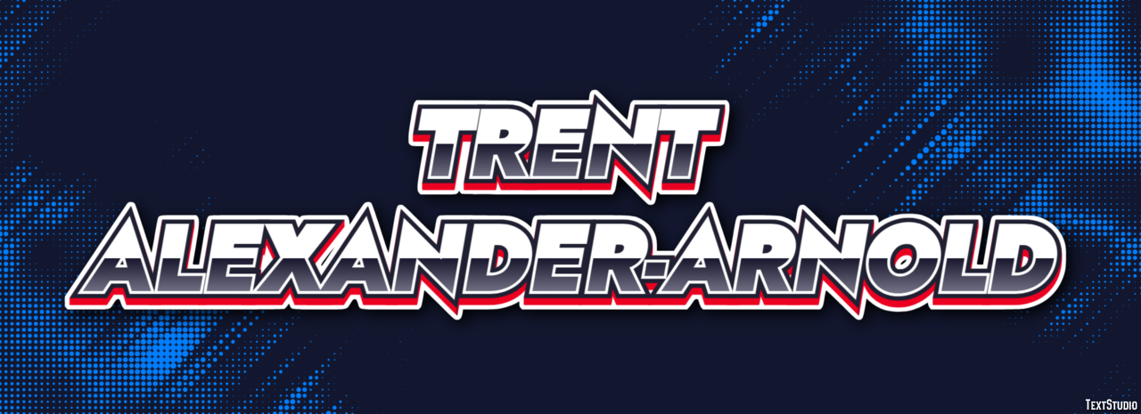 Trent Alexander-Arnold Efeito de texto