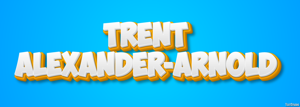 Trent Alexander-Arnold Texteffekt