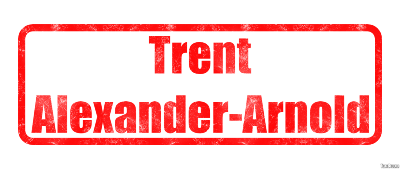 Trent Alexander-Arnold Efeito de texto