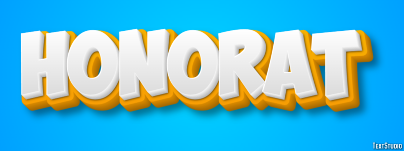 Honorat Efekt tekstowy