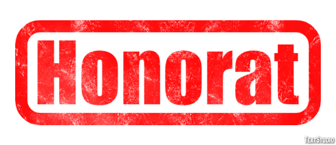 Honorat Effetto testo