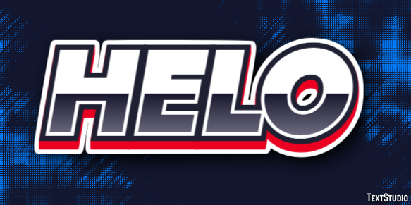 Helo Text effect