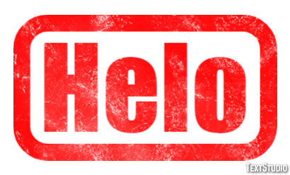 Helo Text effect