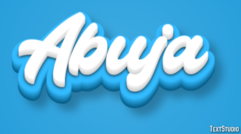 Abuja Text Effect