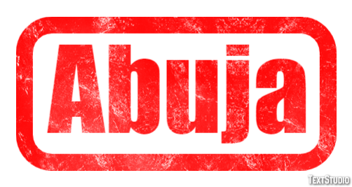 Abuja Efekt tekstowy