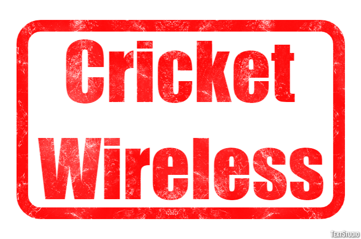 Cricket Wireless Efekt tekstowy
