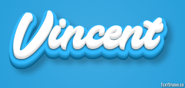 Vincent Text Effect